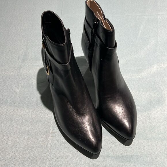 Anne Klein Chelsey Zippered Booties Size 10 B35 - Picture 4 of 11